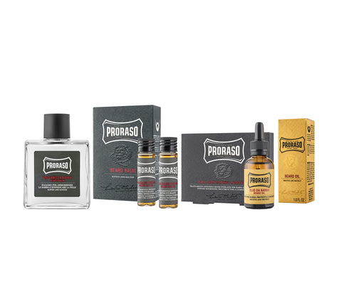 Proraso Hot Oil Beard Treatment - 4 Pack (4 x 17ml / 0.6oz)